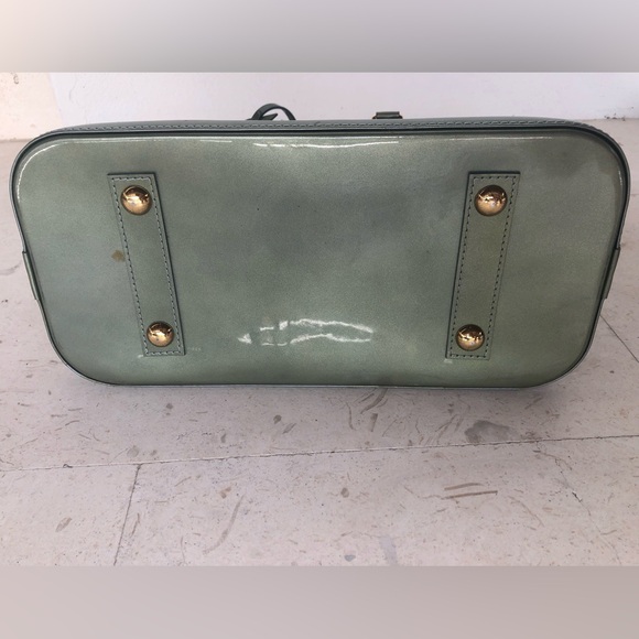 Louis Vuitton Olive Green Satchel - Picture 9 of 16